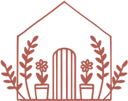 Illustration kawai d'une maison chaleureuse